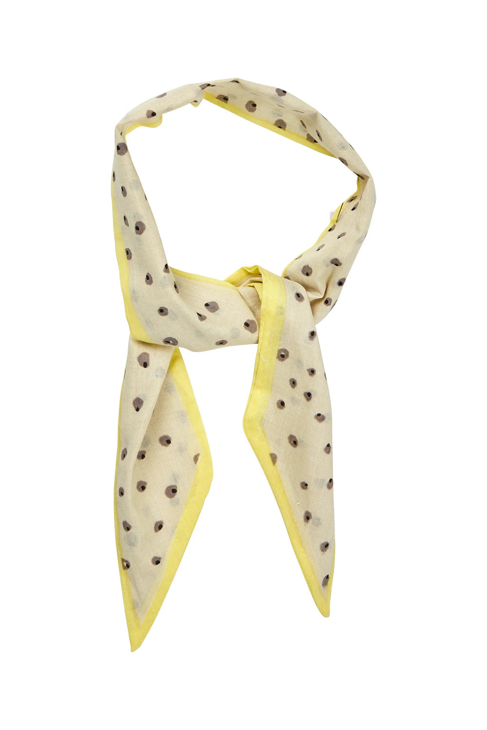 ROSEMARY neck scarf LIGHT YELLOW