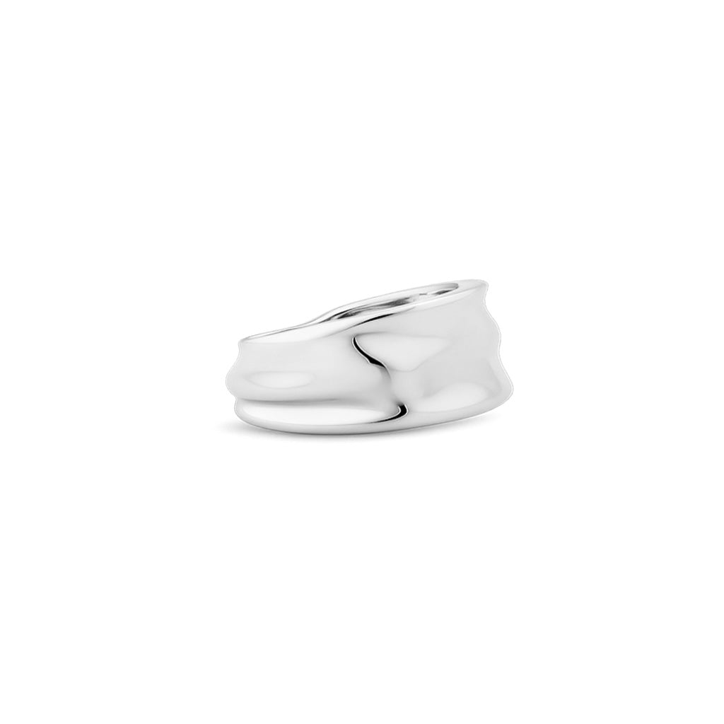 SMALL MOLTEN ARA Earcuff SILVER