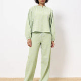 NOURA Blouse Lime