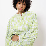 NOURA Blouse Lime