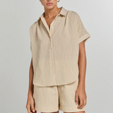 ROSIE Short Sunny stripes Yellow