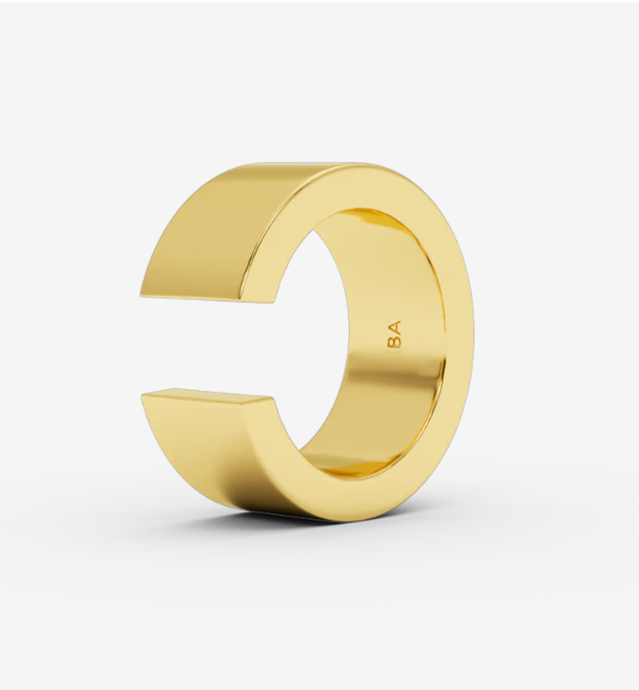 FLAT earcuff GOLD
