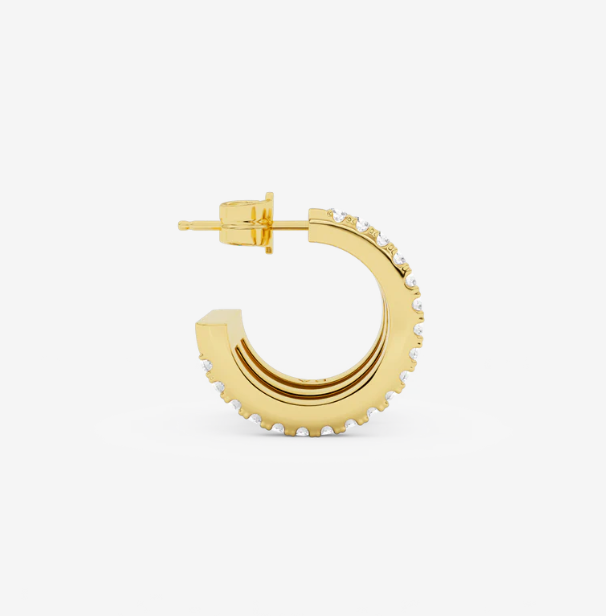 TRIO IVY earstud GOLD