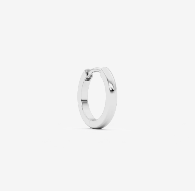 IVA S Earring 15 mm SILVER