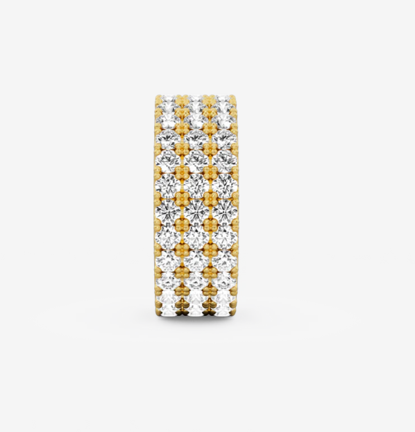 FLAT DIAMOND earcuff GOLD