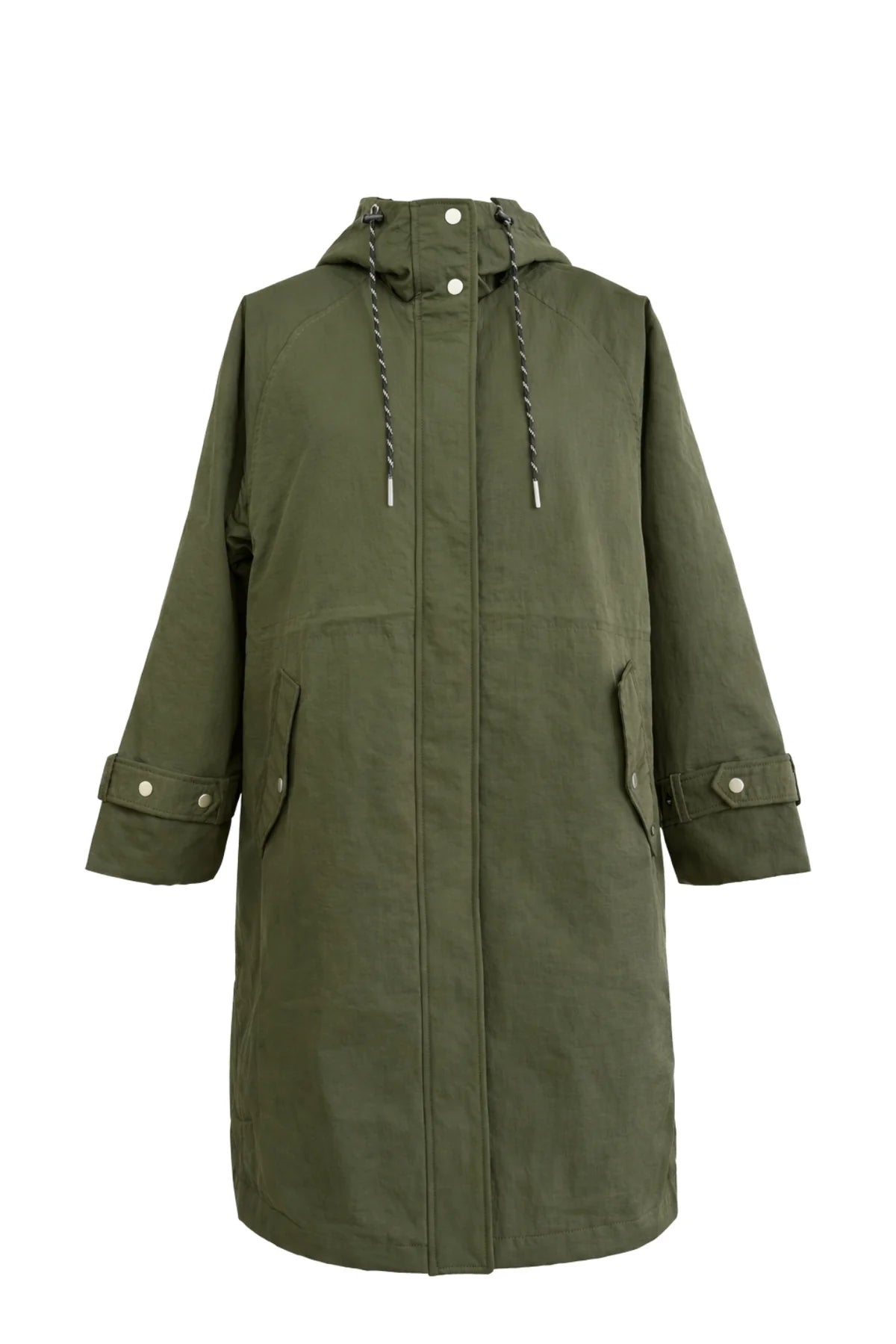 SHEALL Coat Long - Dark Green