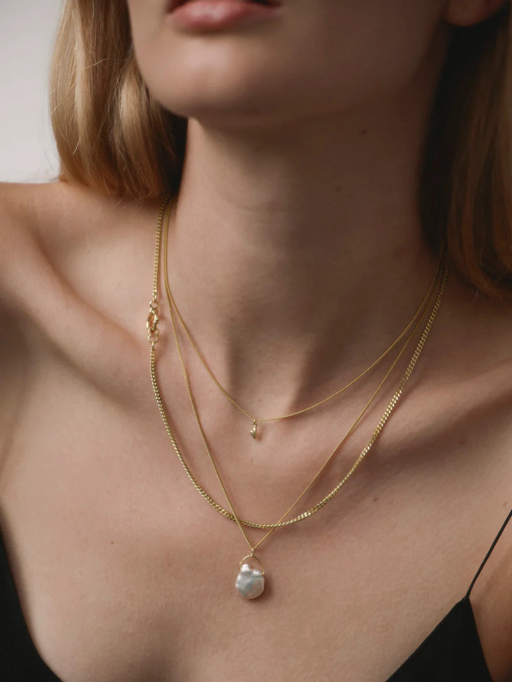 YOU Necklace GP 14K
