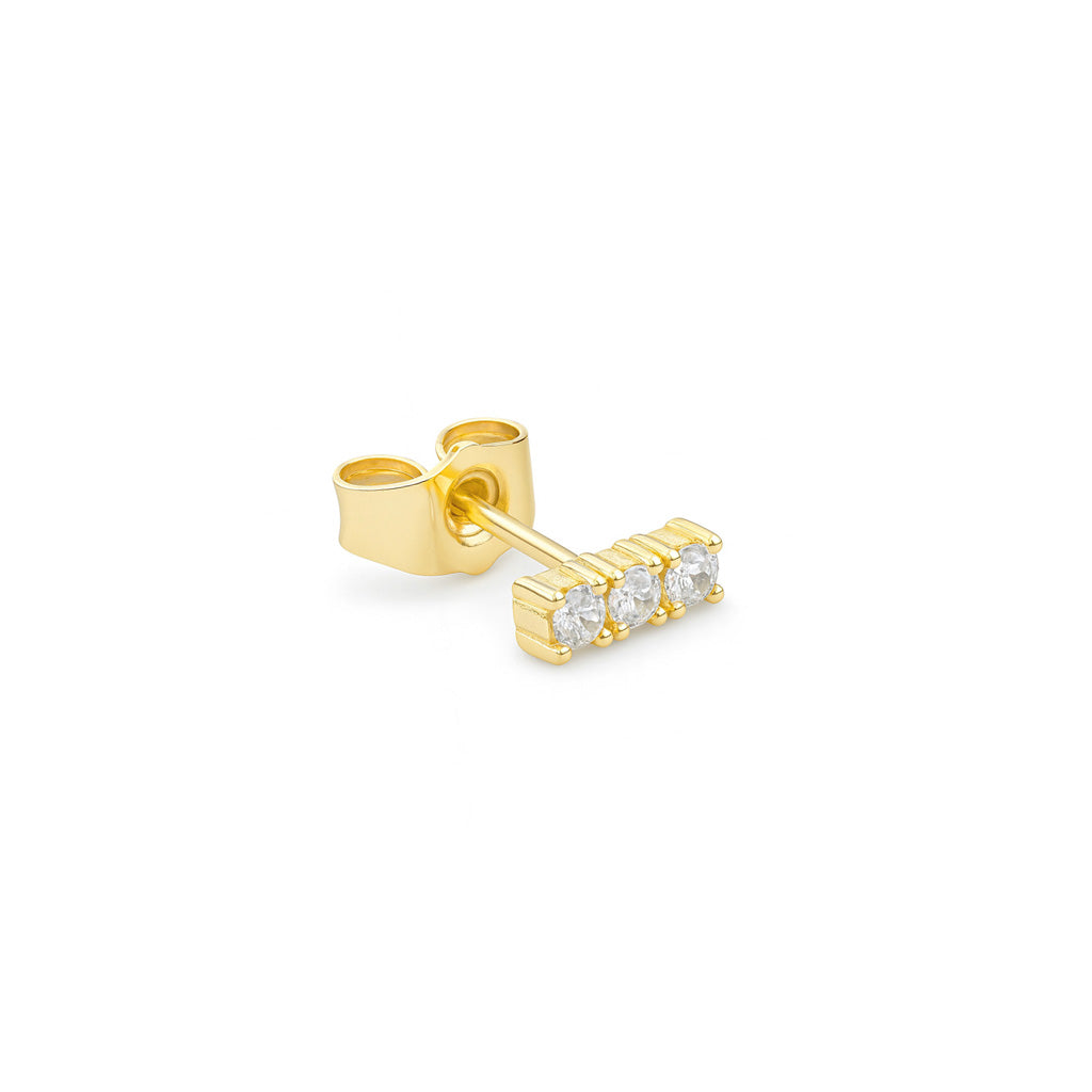 TINY TRIO Iris Earstud GOLD