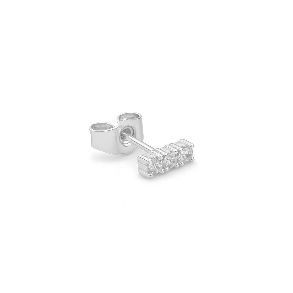 TINY TRIO Iris Earstud SILVER