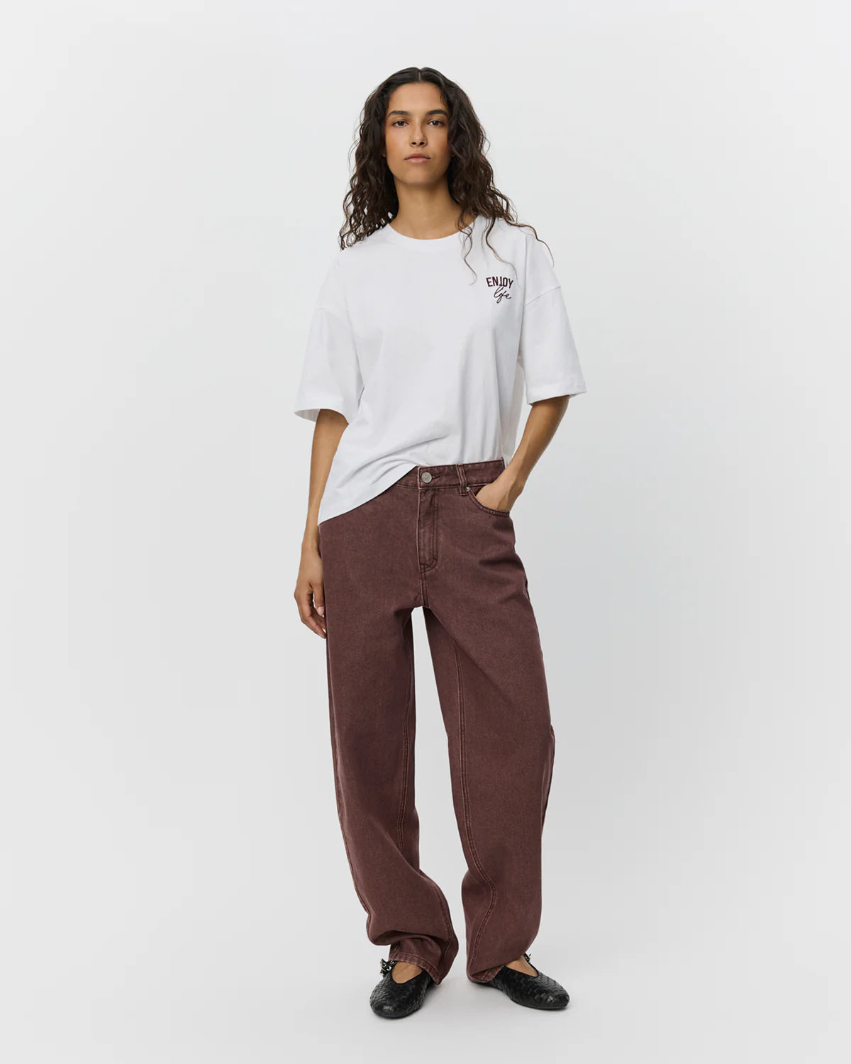 TOKYOSW Jeans Bordeaux