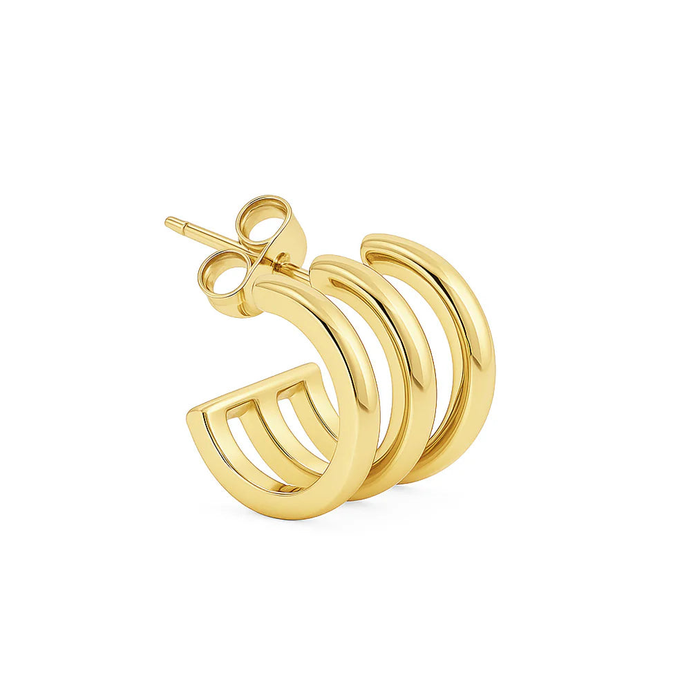 TRIO IVA Earstud GOLD