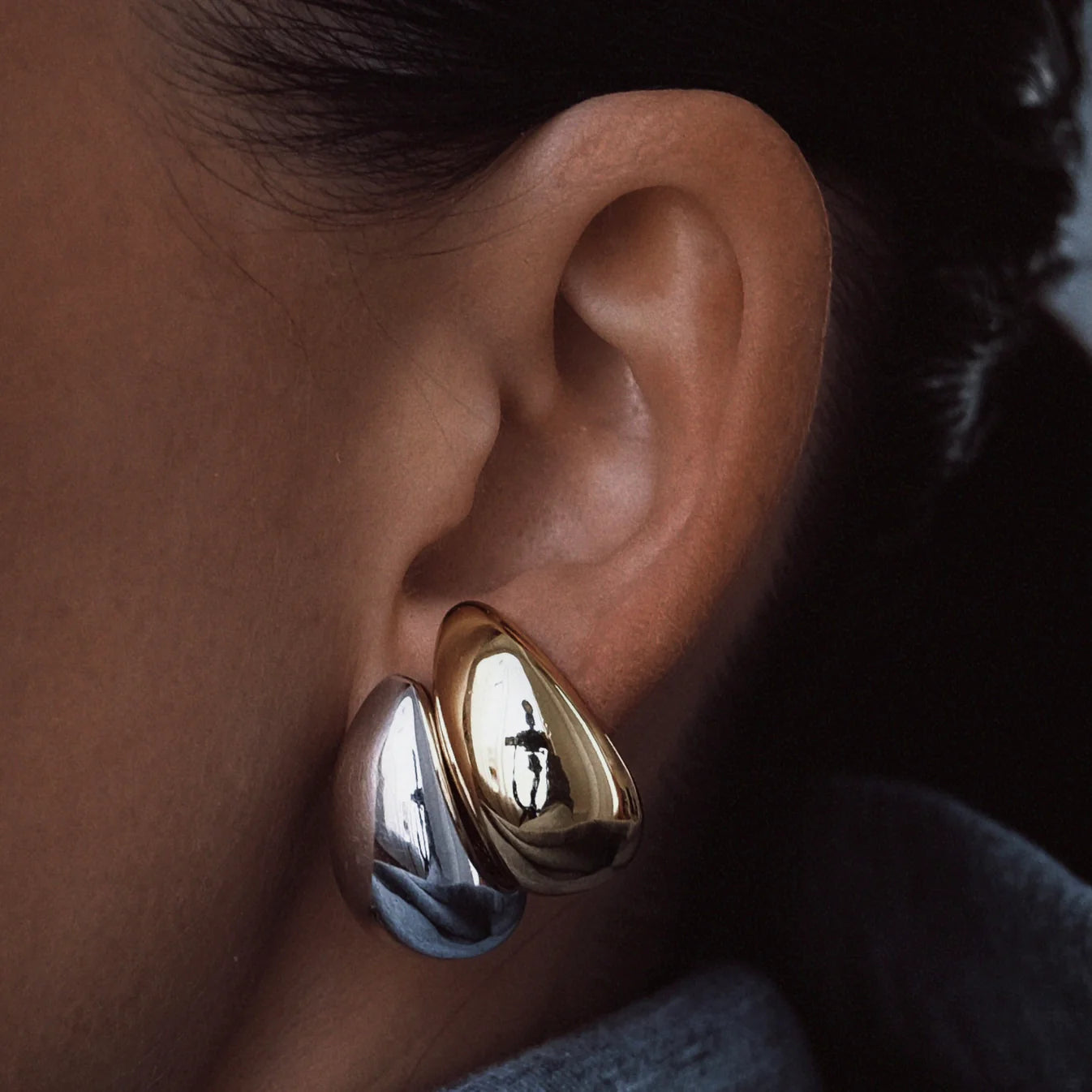 BULB SMALL Earstud GOLD