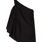 SLFESTHER One shoulder top Black