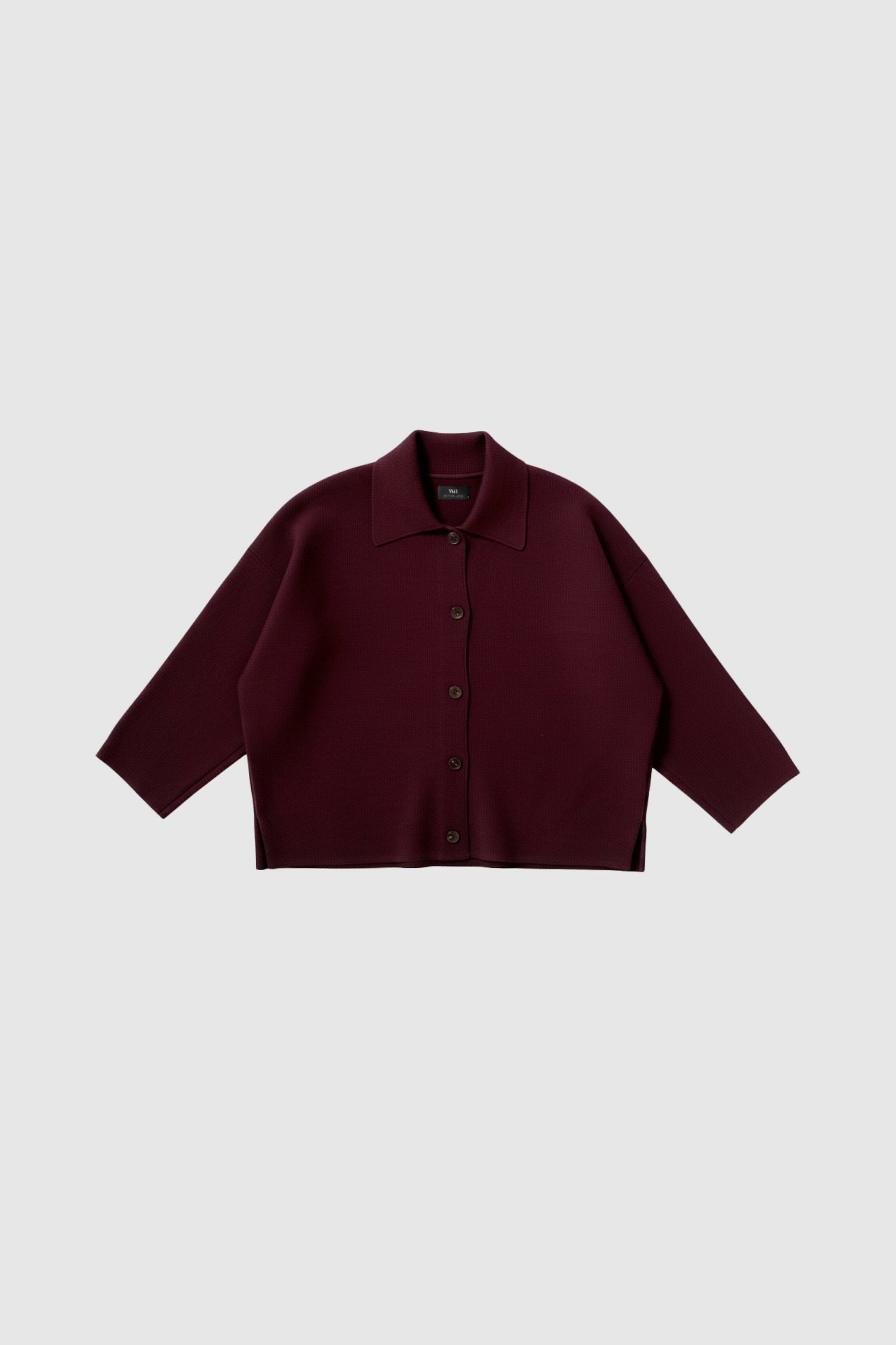 WBLJENNY LS Cardigan - Windsor Wine