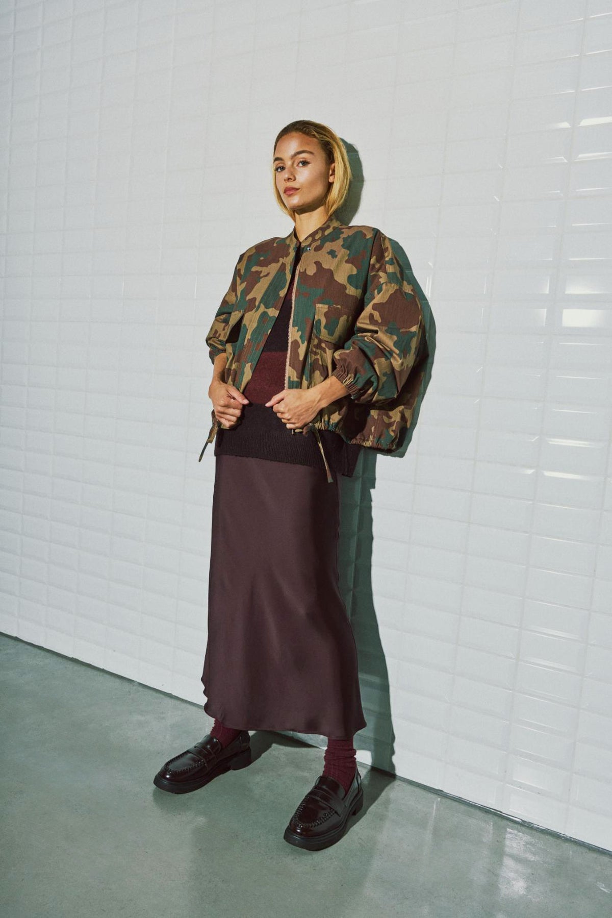 WBLLEAH LS Camo Jacket