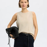 SLFESSENTIAL Boxy Tank Top BIRCH