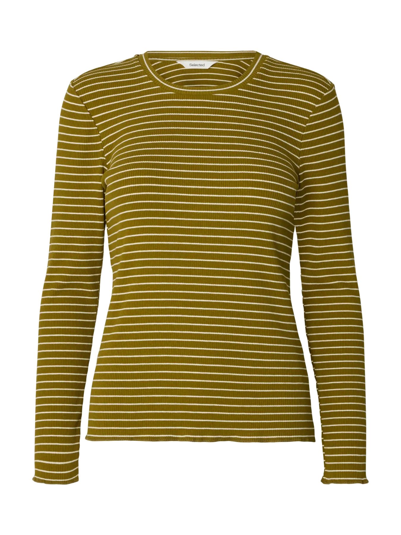 SLWANNA LS Crew Neck Tee  NOOS - FIR GREEN