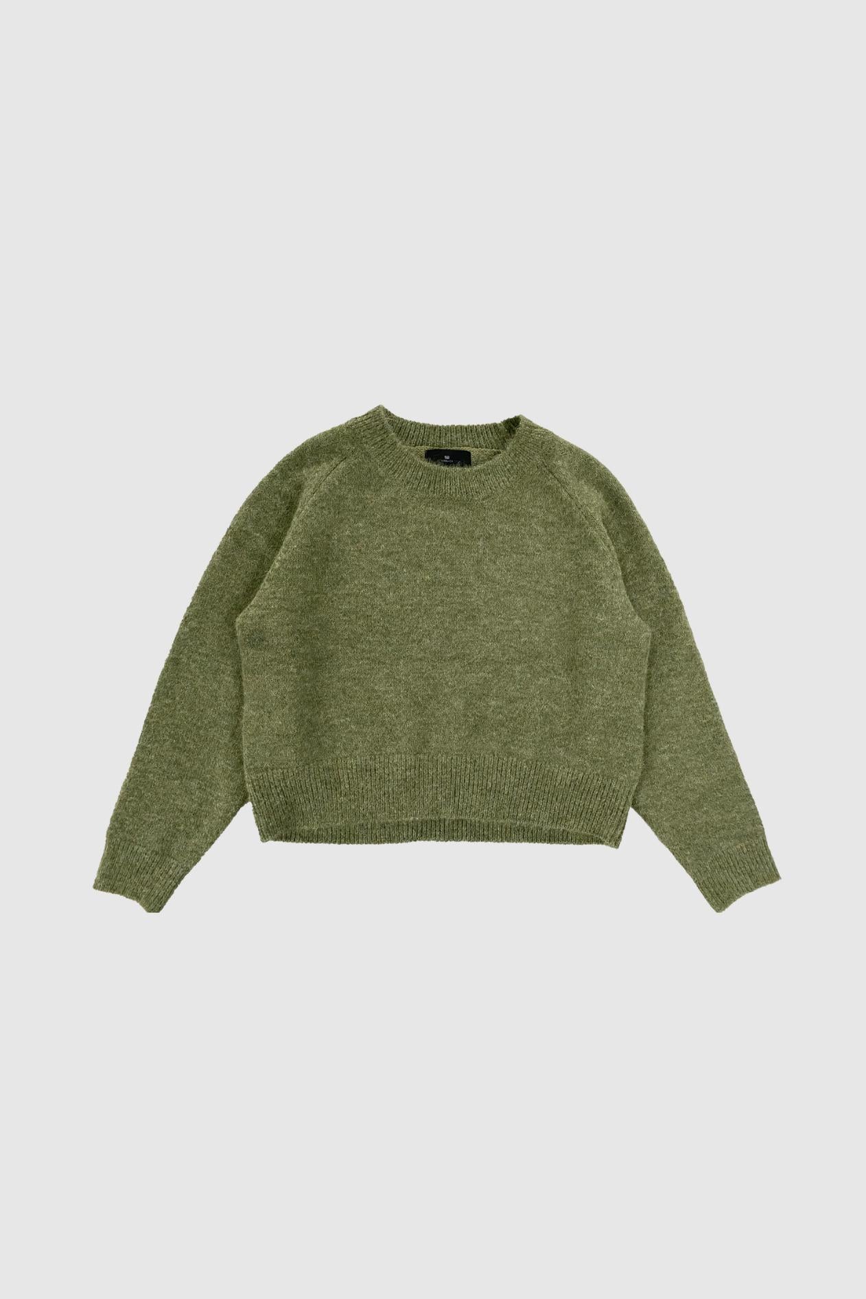WBLANDREA LS Pullover - Avocado Green
