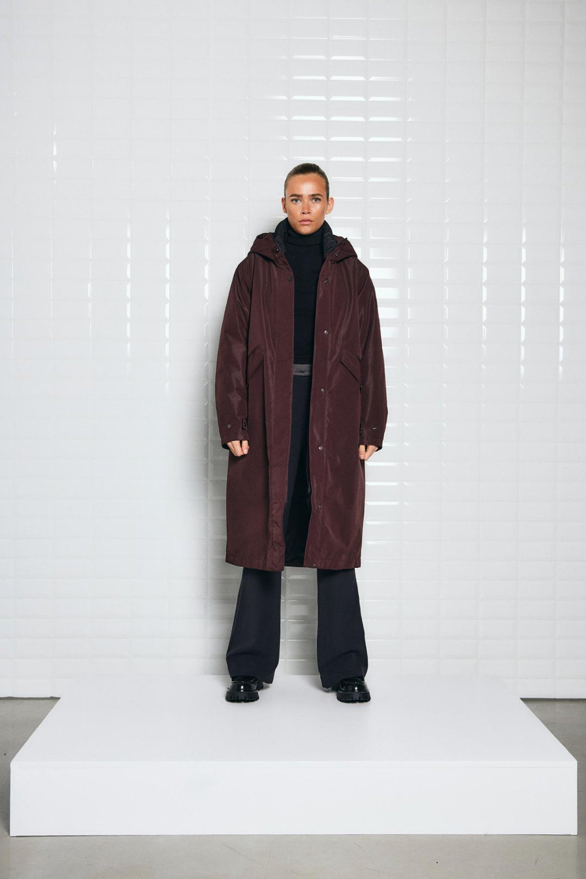 WBLBROOKLYN Function parka - Windsor Wine
