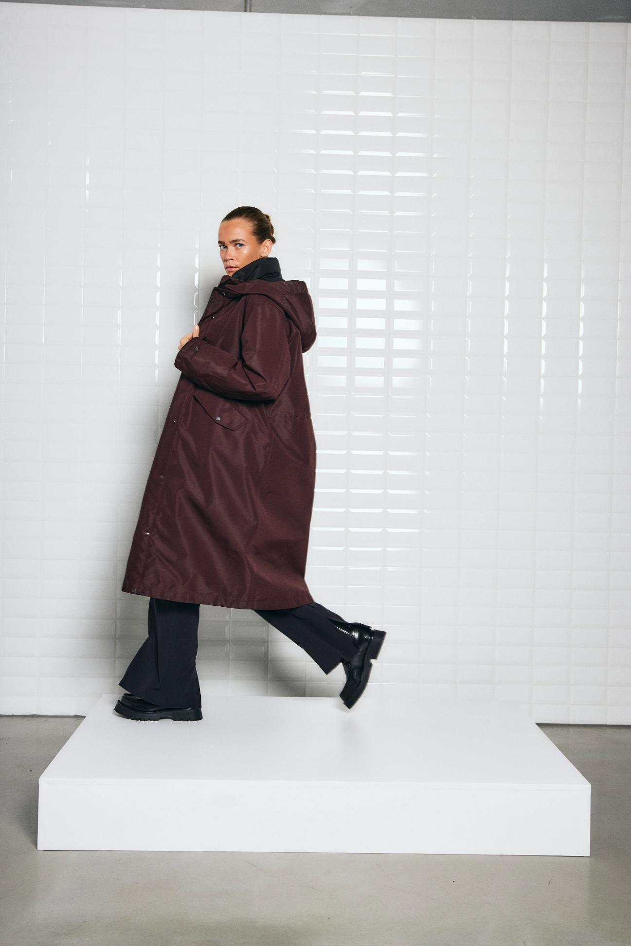 WBLBROOKLYN Function parka - Windsor Wine