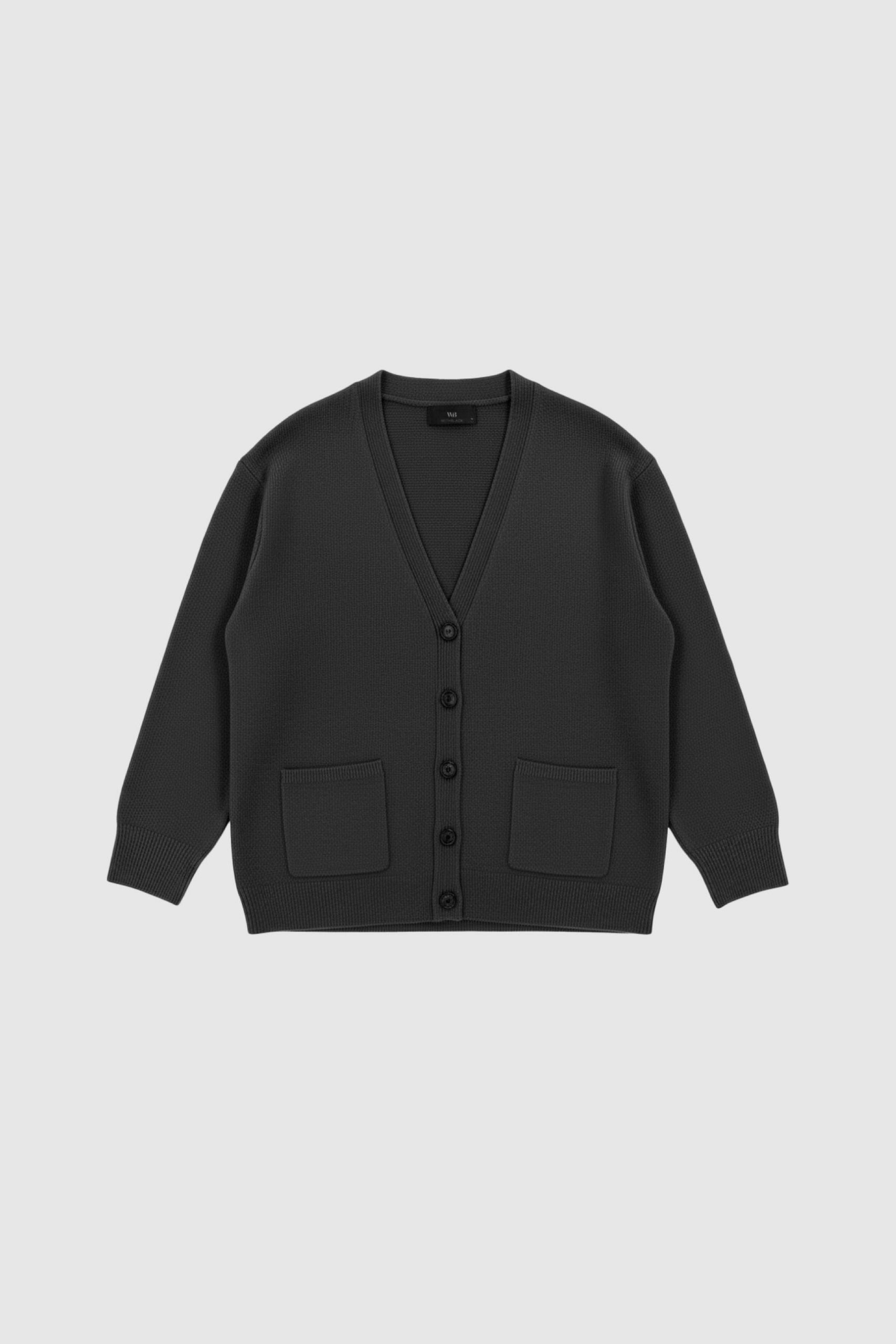 WBLCAMILLA LS Cardigan - Dark Grey
