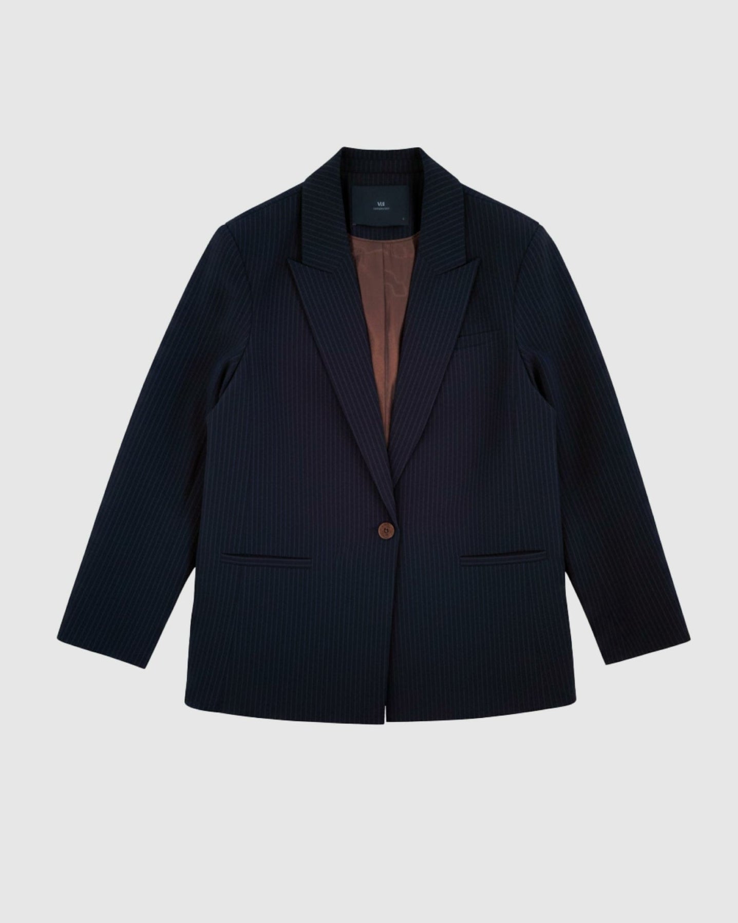 WBLLILY Tailored Blazer - Navy Pinstripe