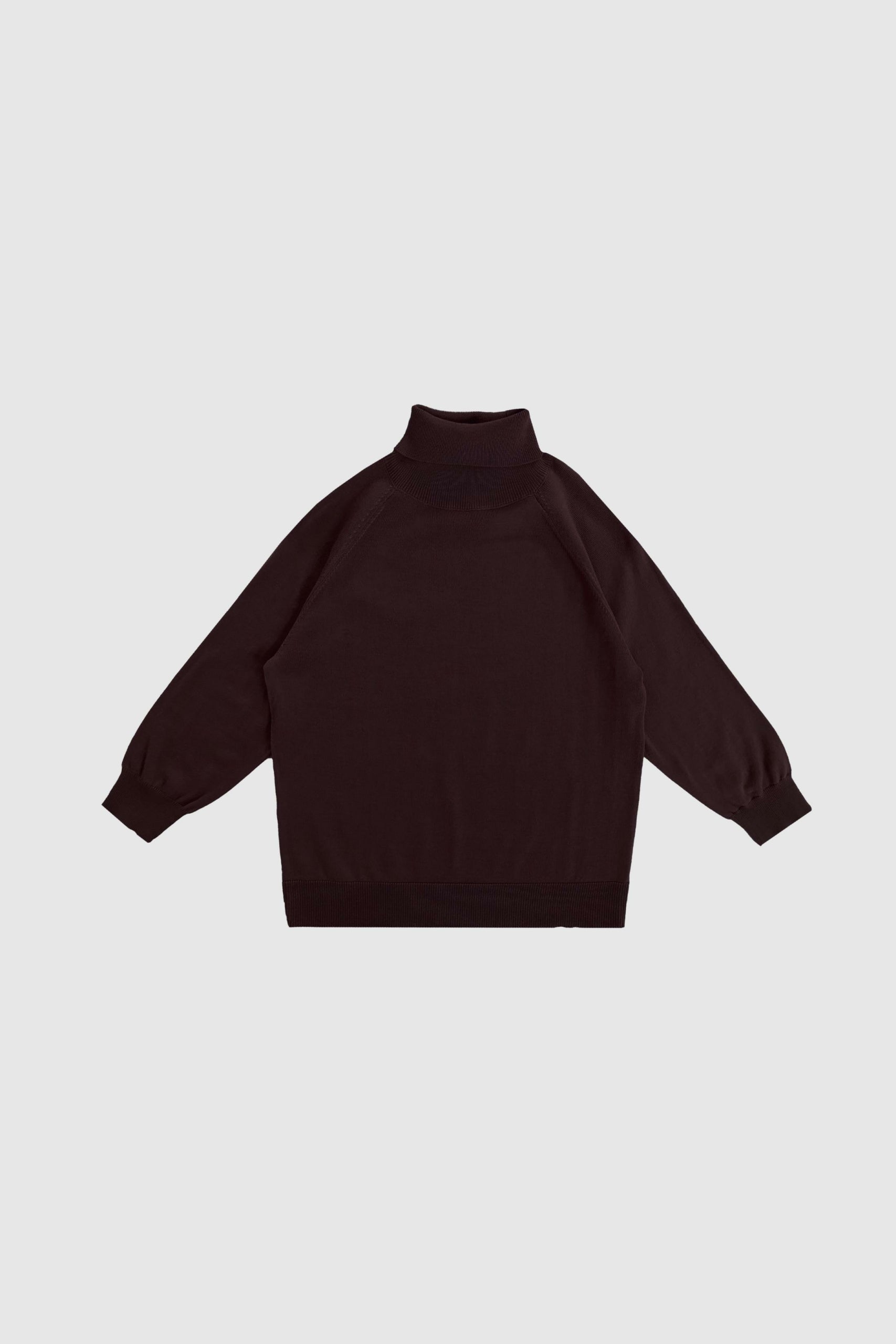 WBLMILES High Neck Pullover - Aubergine