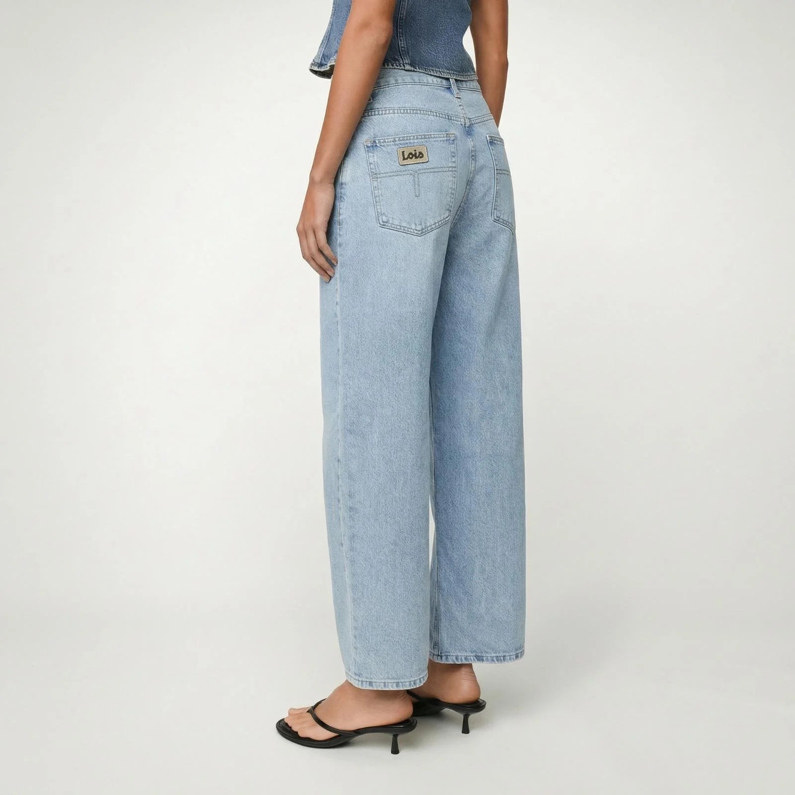 LOIS DALI Jeans BLEACH FRAYED