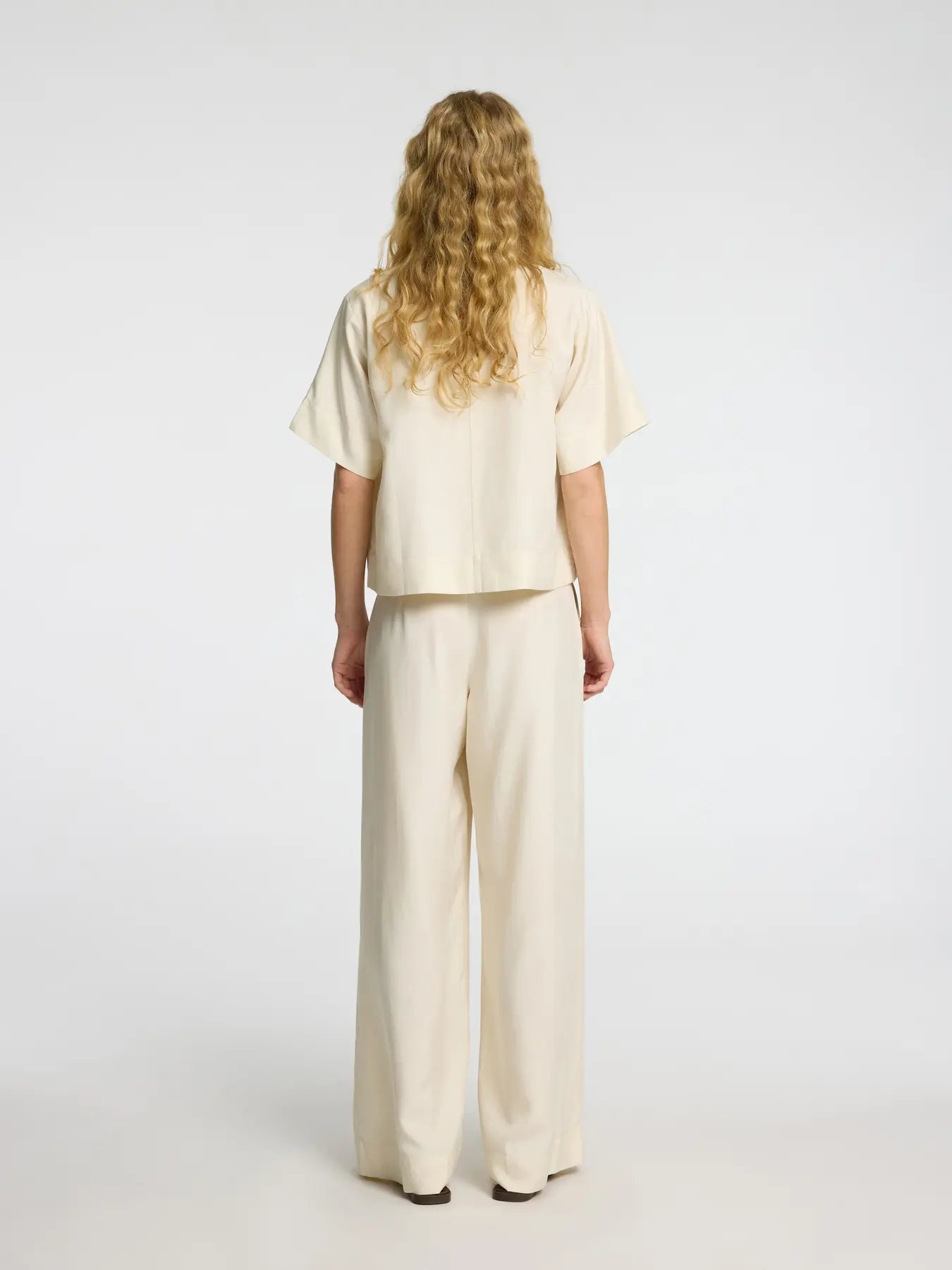 SLFNATUK 2/4 Boxy tie top BIRCJ
