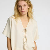 SLFNATUK 2/4 Boxy tie top BIRCJ
