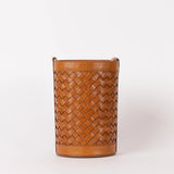 ZOLA Bag - Cognac Classic Woven Leather