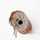 ZOLA Bag - Cognac Classic Woven Leather