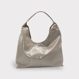 BECK Leather Tote Bag GRAY