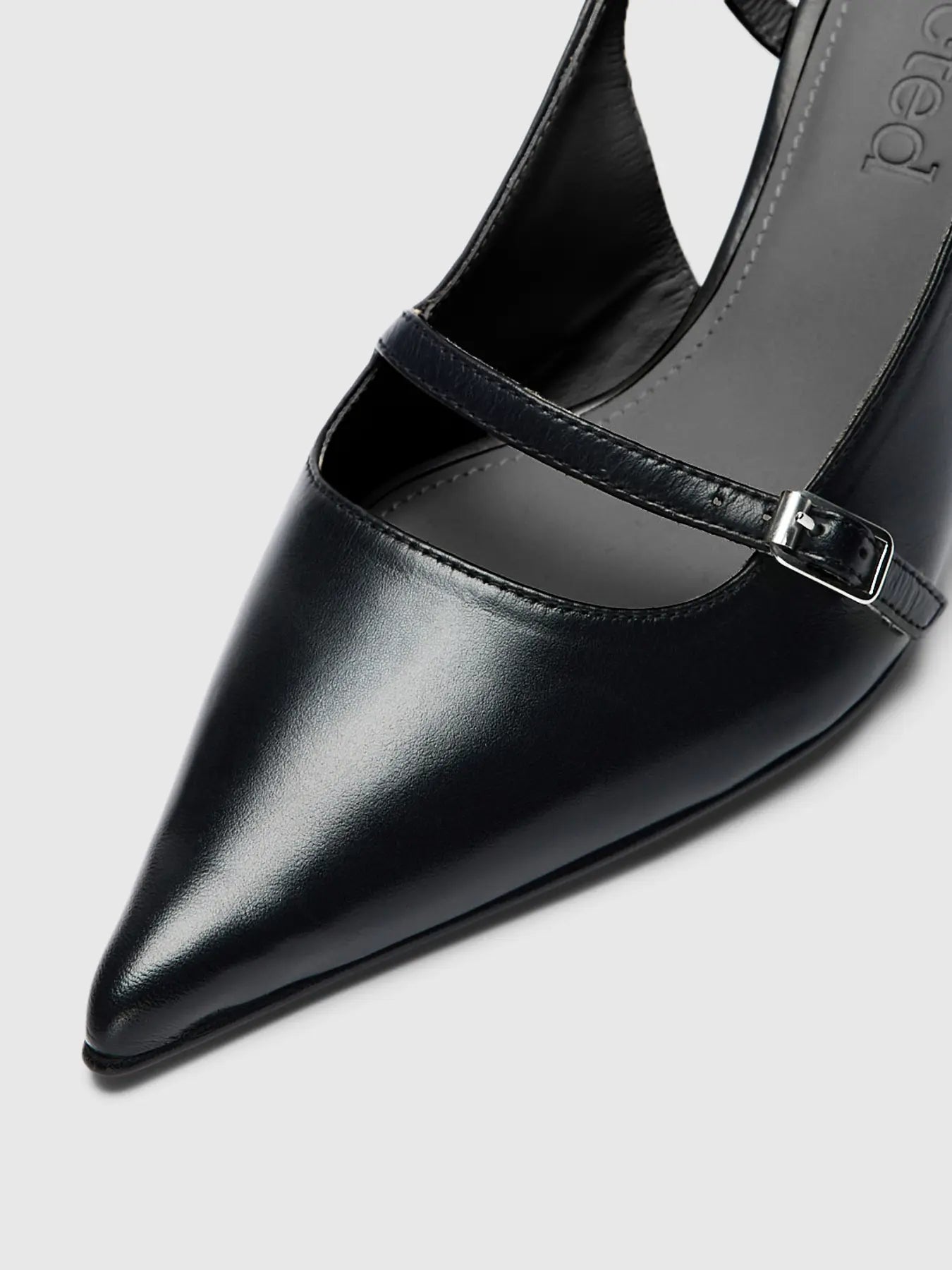SLFISLA Leather Slingbacks
