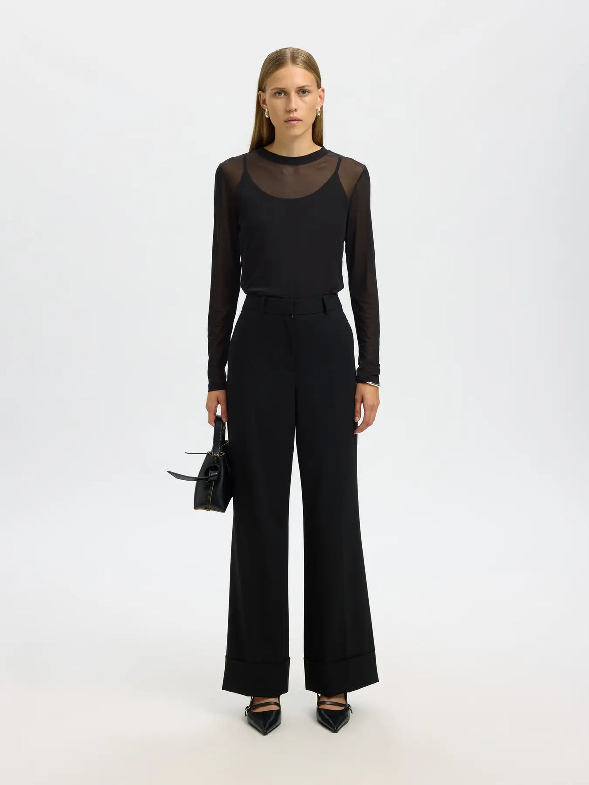 SLWOLGA LS Top - Black