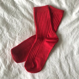 HER Socks mc cotton RED