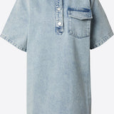 ASTA Denim dress Light blue