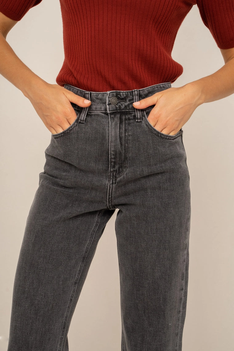 SOFIE jeans Straight Jeans GREY