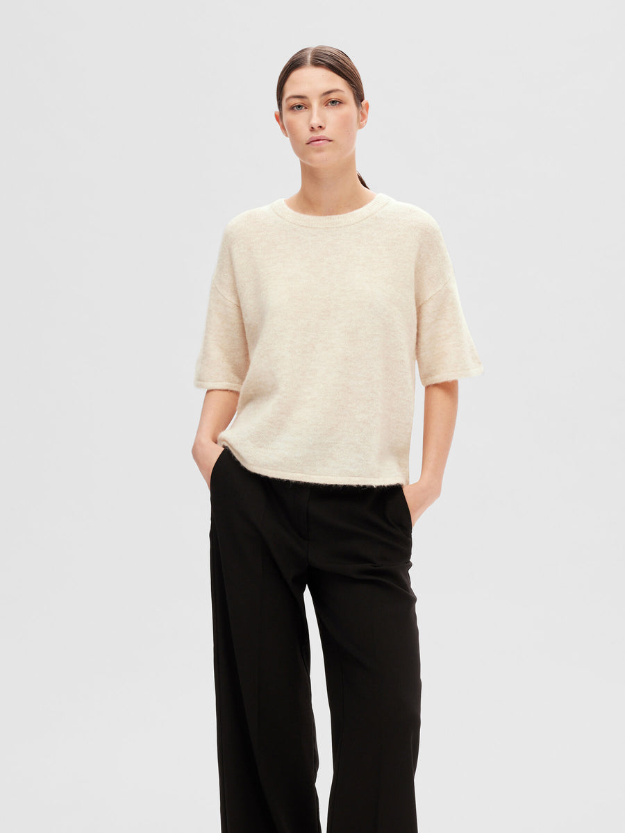 SLFMALINE-LILIANA Knit Birch