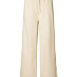 SLFTENNI HW Relaxed Denim Pants Ecru