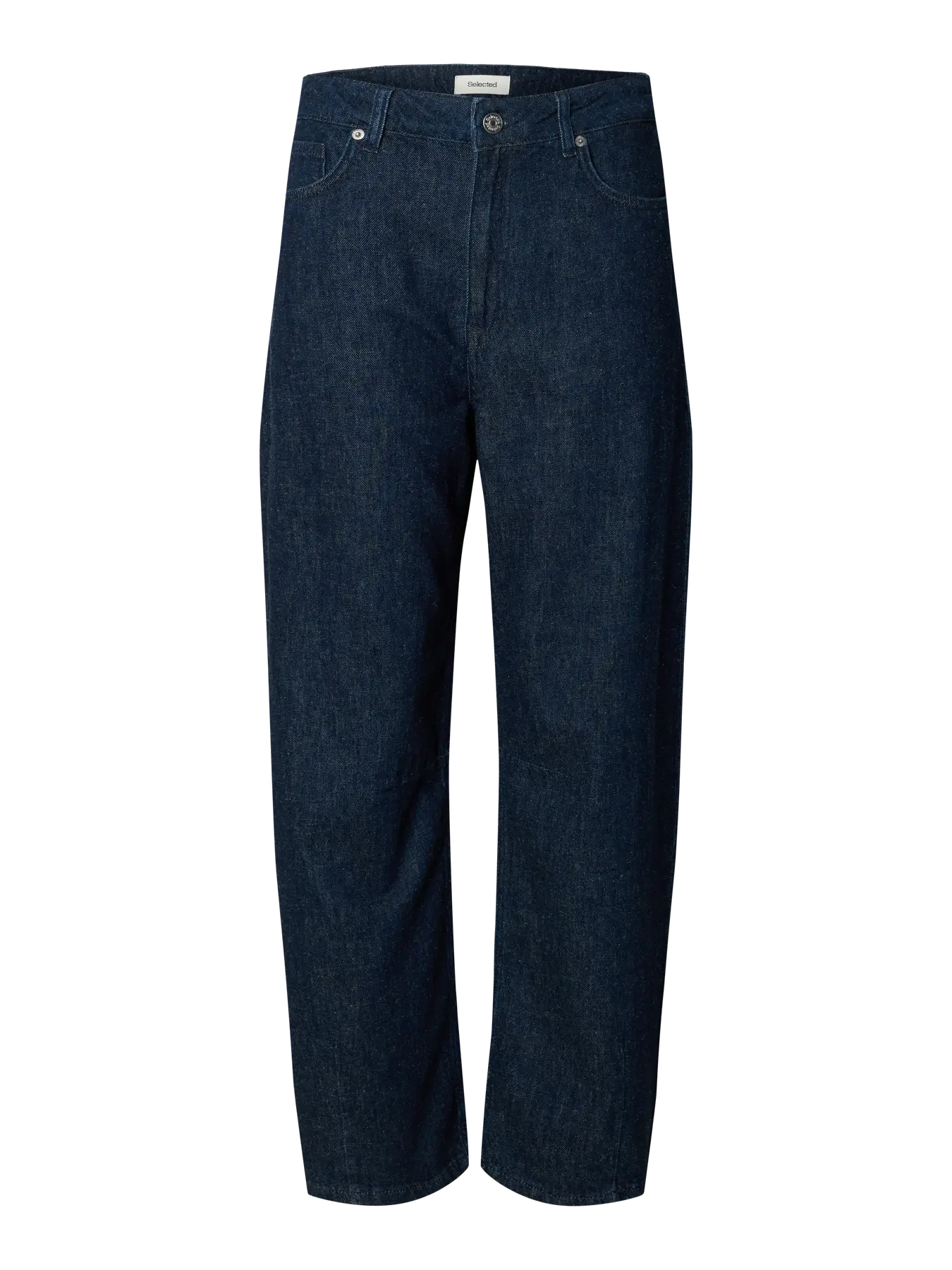 SLFLOOSE Barrel Hanny MW Jeans - Dark Blue