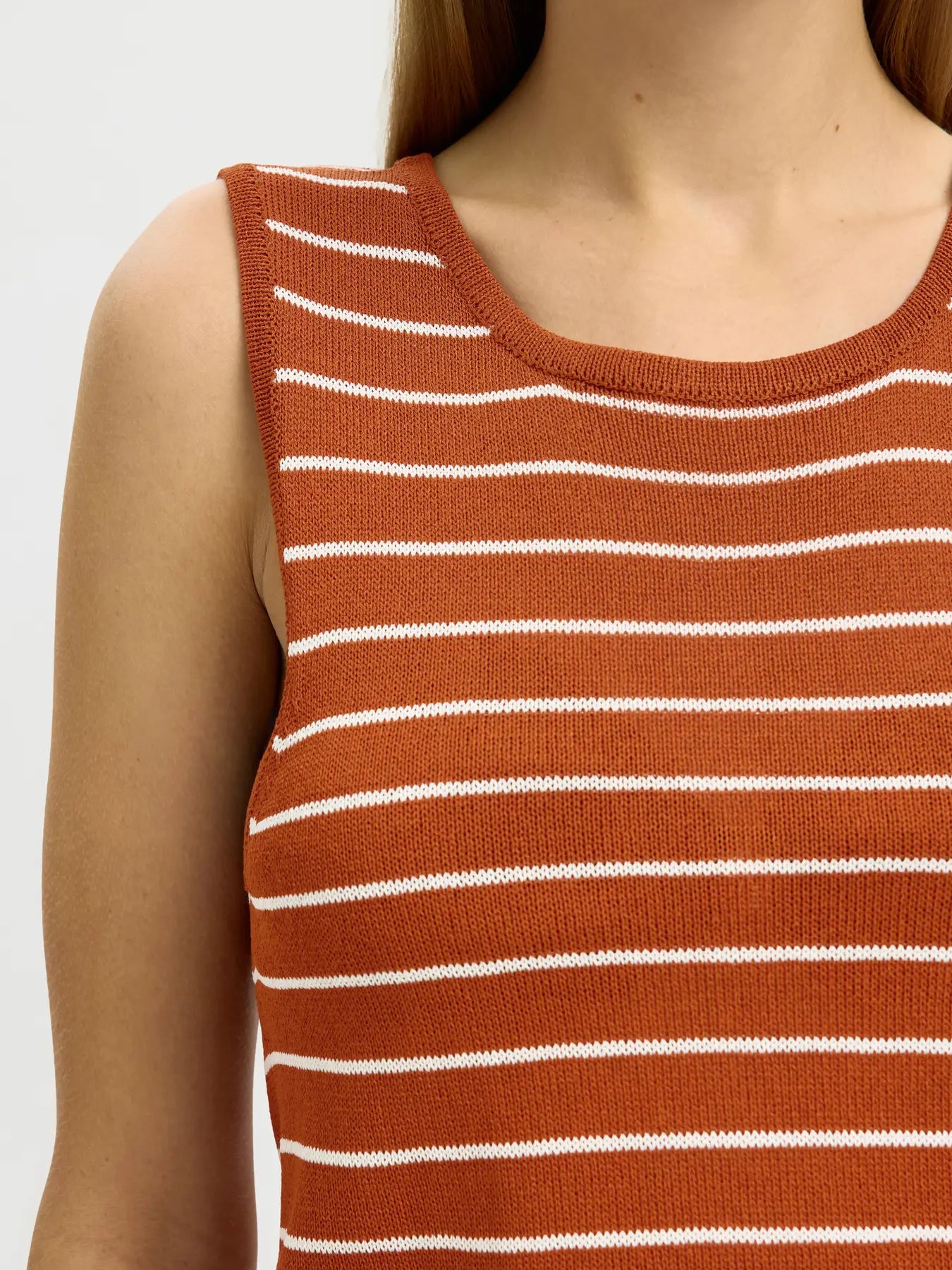 SLWMOON SL knit top POTTERS CLAY BIRCH
