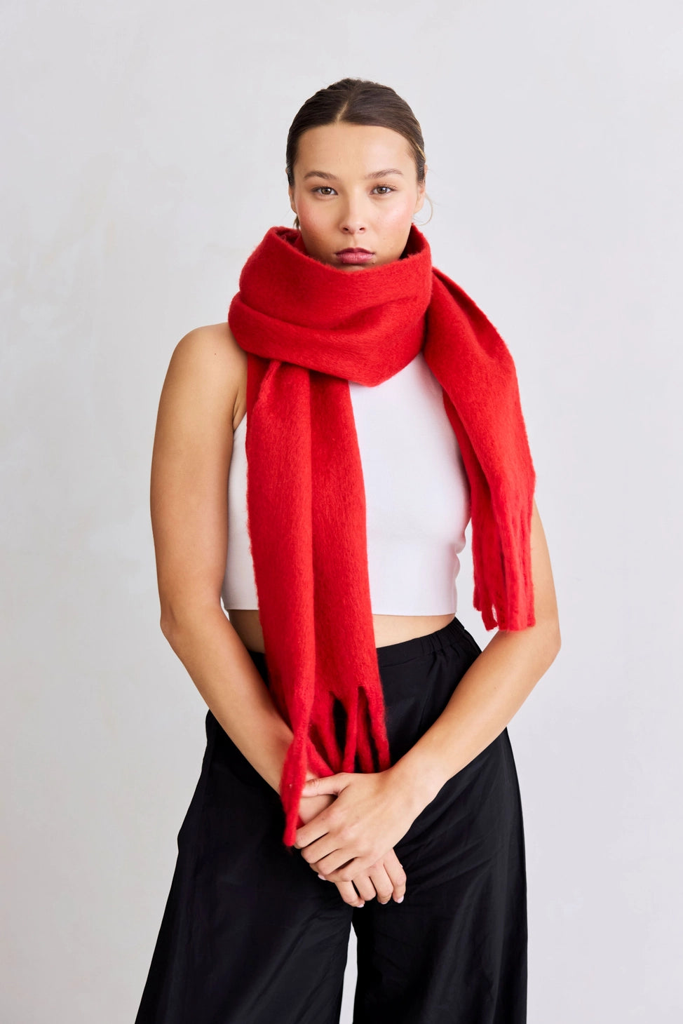 STOCKHOLM Scarf - Red