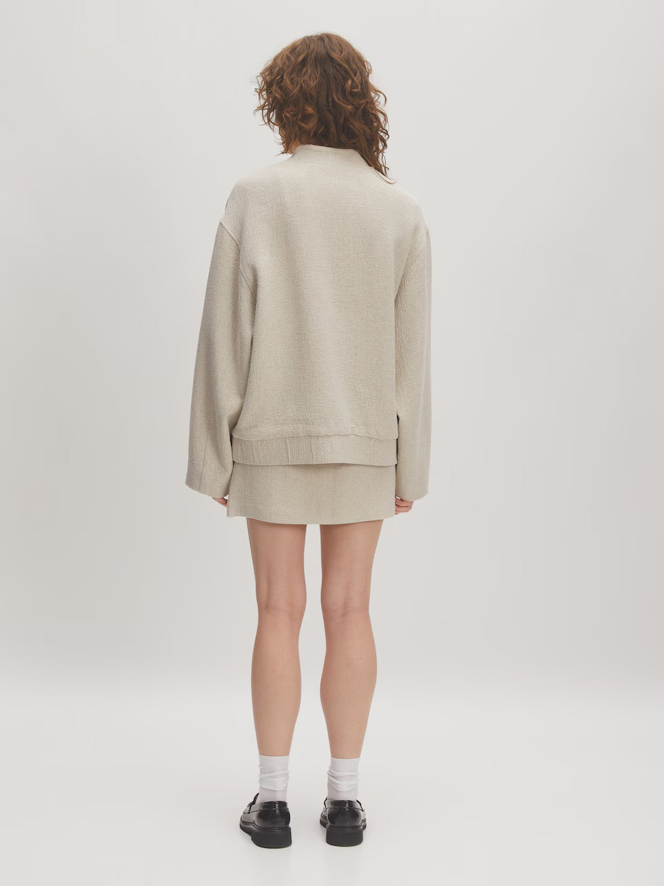 MAILA Jacket Linnen BEIGE