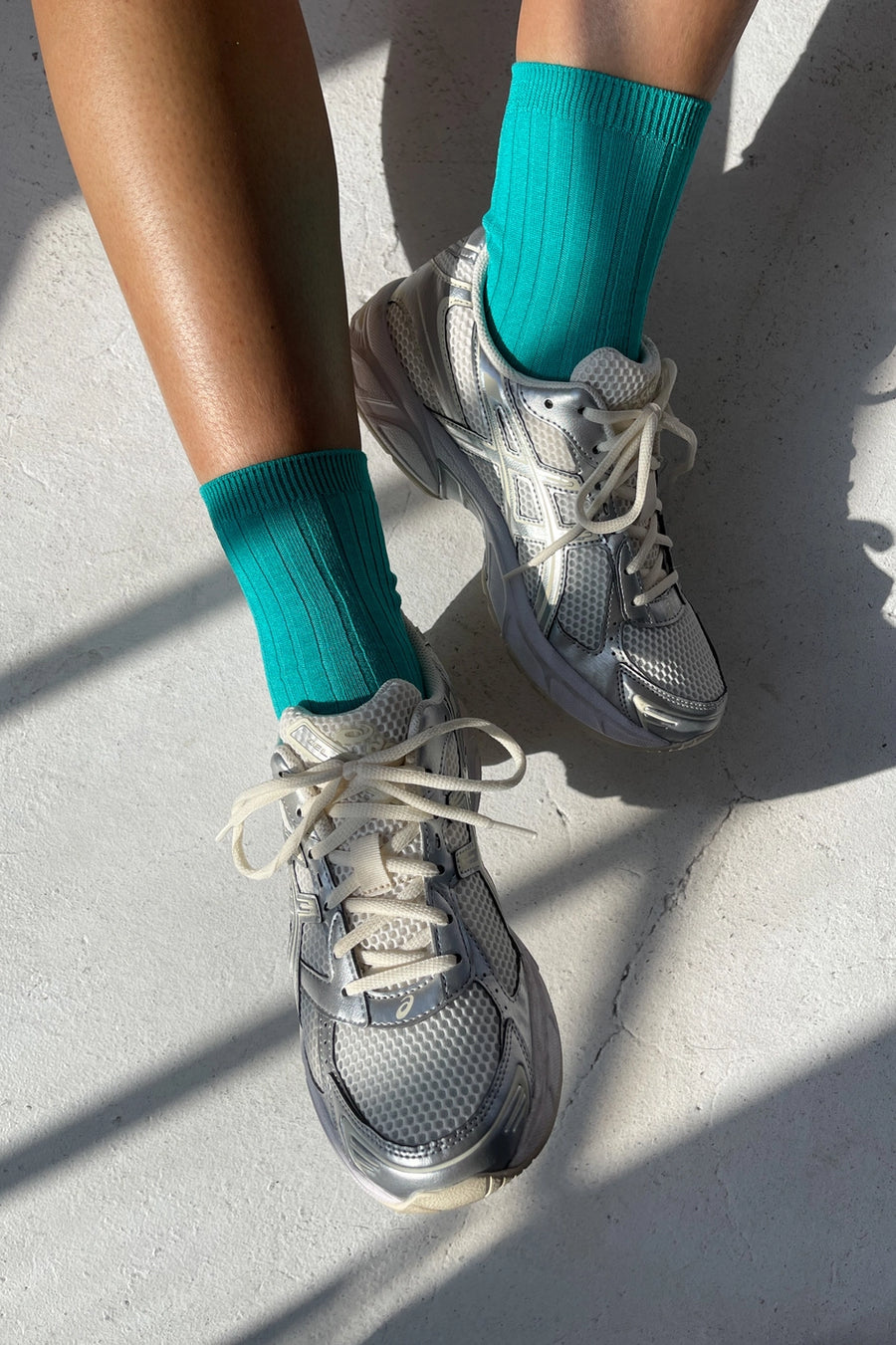 HER Socks mc cotton TURKOOIS
