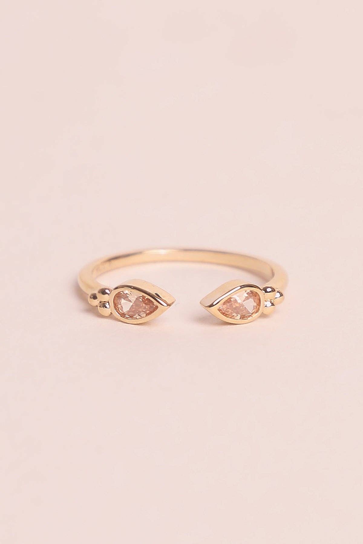 ALMA ring CHAMPAGNE