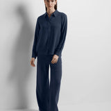 SLFVIVA-GULIA Long pants Dark Sapphire