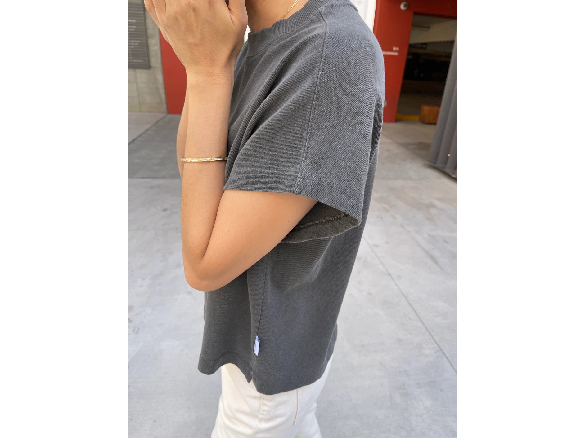 JEANNE tee COAL
