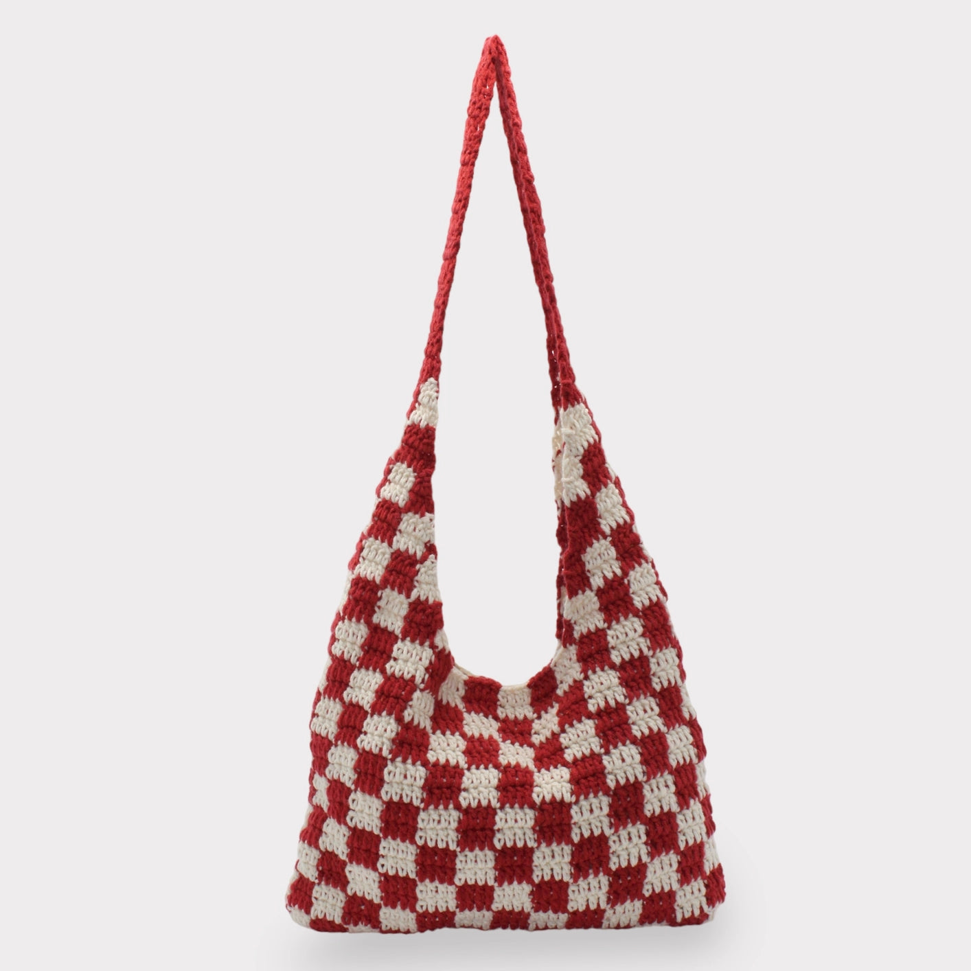 PAULETTE bag Crochet Bag RED