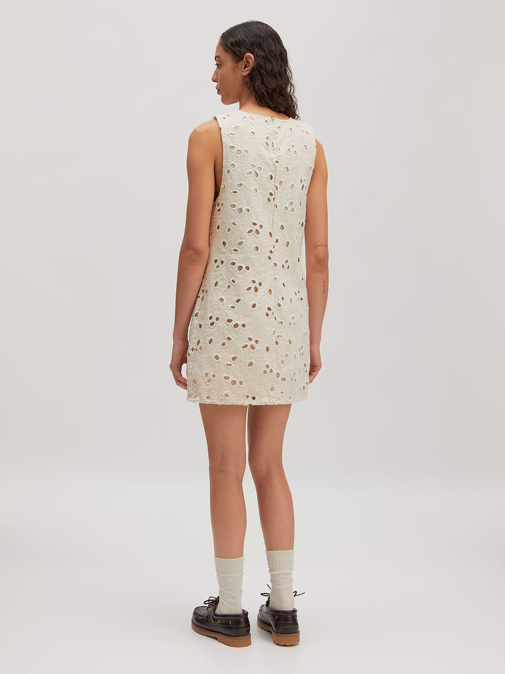 NICKY demin dress BEIGE